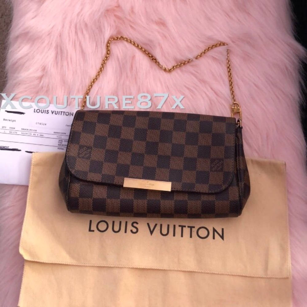 Louis Vuitton favorite PM Damier Ebene